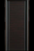 Colori disponibili: Weng, Rovere Sbiancato. Stipite tondo, mostrine superiore piatte.