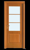 Disponibili in tutti i colori RAL (vedi tabella Colori Essenze)